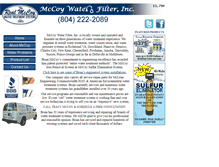 Tablet Screenshot of mccoywaterfilter.com